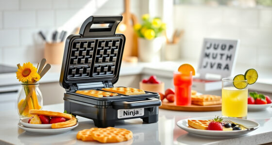 Master Perfect Summer Waffles with the Ninja Belgian Waffle Maker Pro