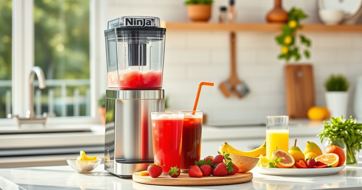 Master Summer Slushies with Ninja SLUSHi Frozen Drink Machine