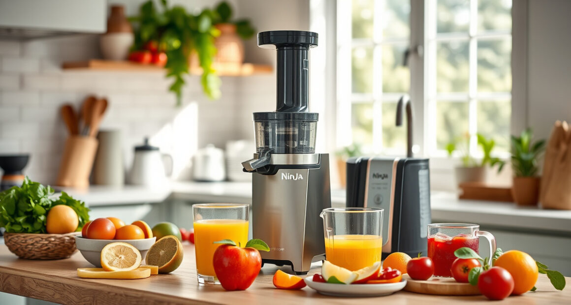 Refreshing Summer Juices with the Ninja NeverClog Cold Press Juicer