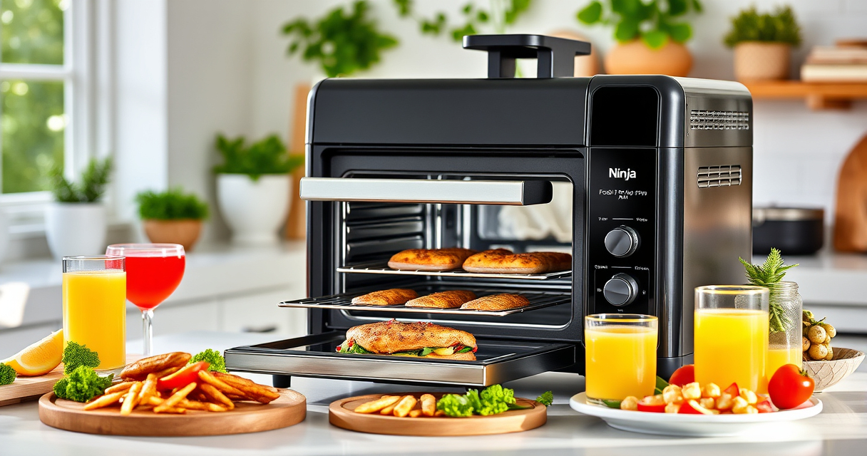 Summer Grilled Pizza with Ninja Foodi XL Pro Air Oven
