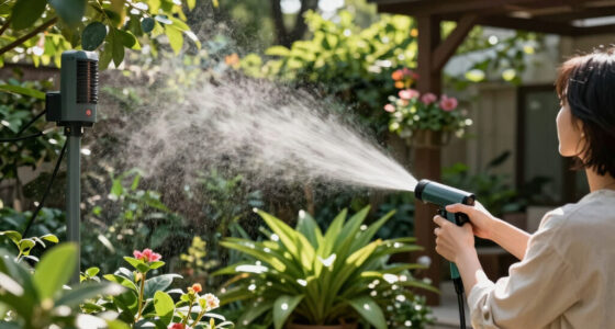 This Outdoor Misting System Keeps Me Cool and My Plants Lush in the Heat – and It's on Sale for Prime Day