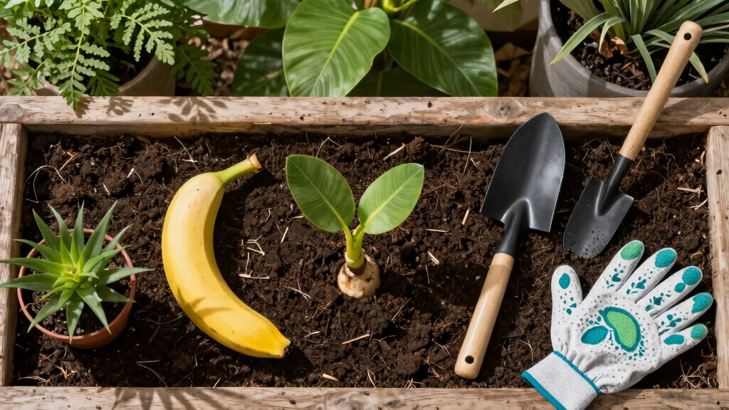 Bananas Sprout In Rayleigh Garden UK After 15 Years