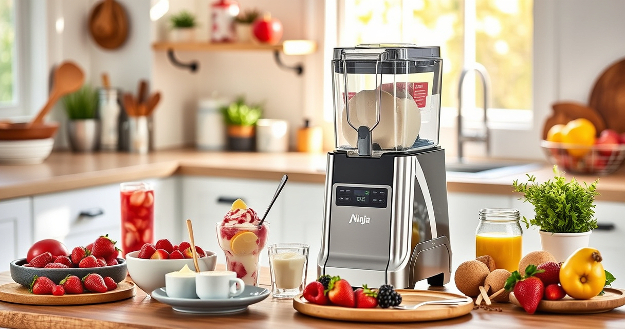 Beat the Summer Heat with the Ninja NC701 CREAMi Swirl Ice Cream Maker