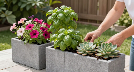 Cinder Blocks Get A Bad Rap, But They're Actually An Amazing Container Garden Alternative – And They Cost Less Than $3!