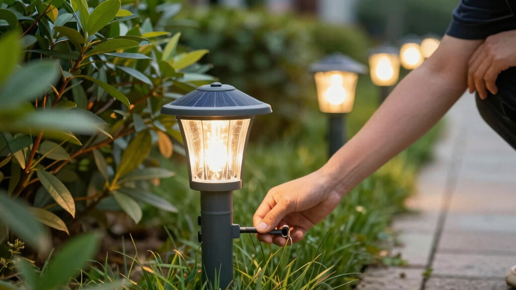 How to Choose Solar-Powered Garden Lights
