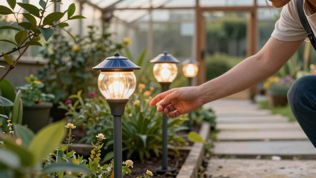 How to Choose Solar-Powered Garden Lights