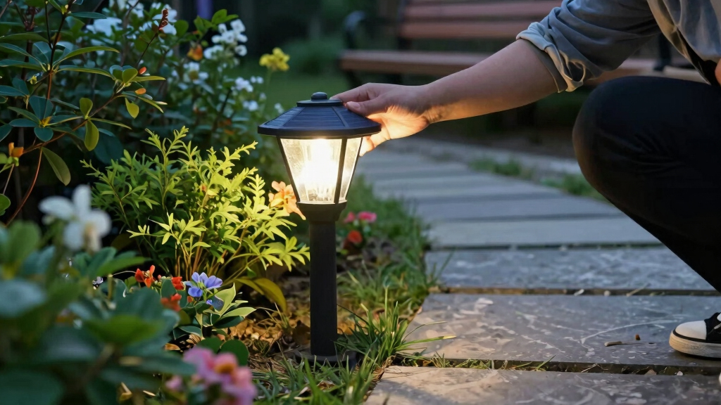 How to Choose Solar-Powered Garden Lights