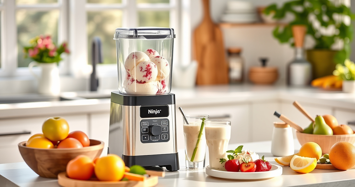 Make Refreshing Summer Treats with Ninja NC301 CREAMi Ice Cream Maker