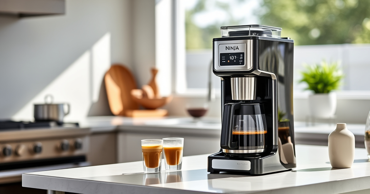 Ninja DualBrew Pro Coffee Maker: Perfect for Summer Mornings Outdoors
