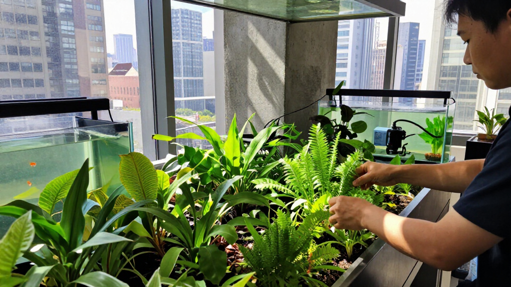 NYC Apartment Aquaponics