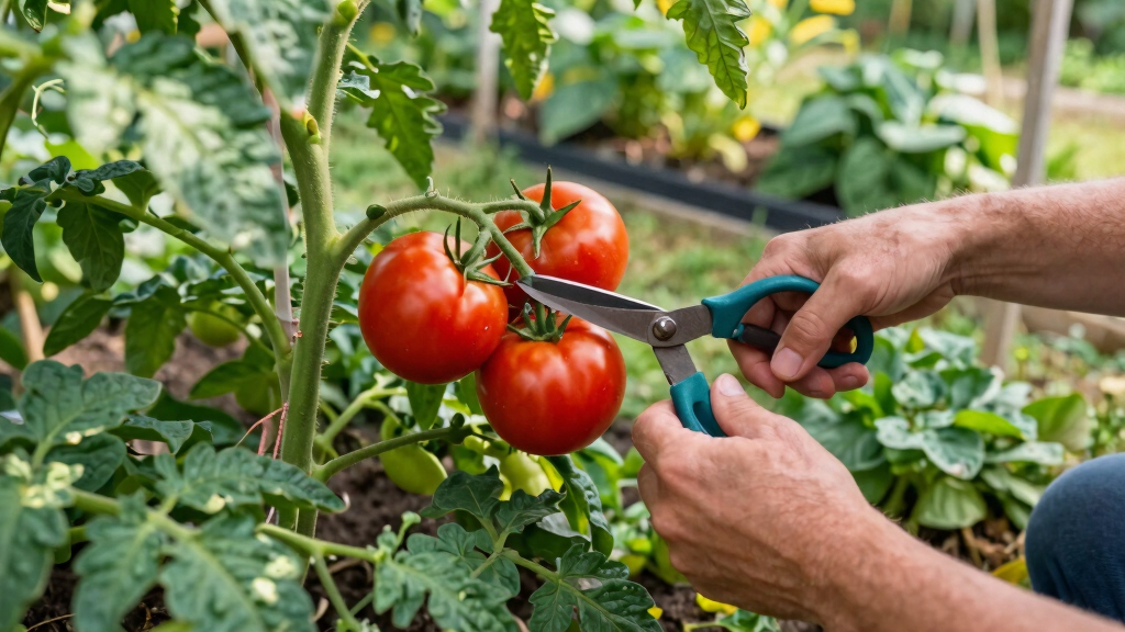 Save Your Sweaty Tomatoes By Snipping These 3 Leaves – Plus The Secret Skirt Trick That Keeps Them Healthy