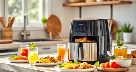 Summer Grilled Veggie Wraps with Ninja Crispi 4-in-1 Glass Air Fryer