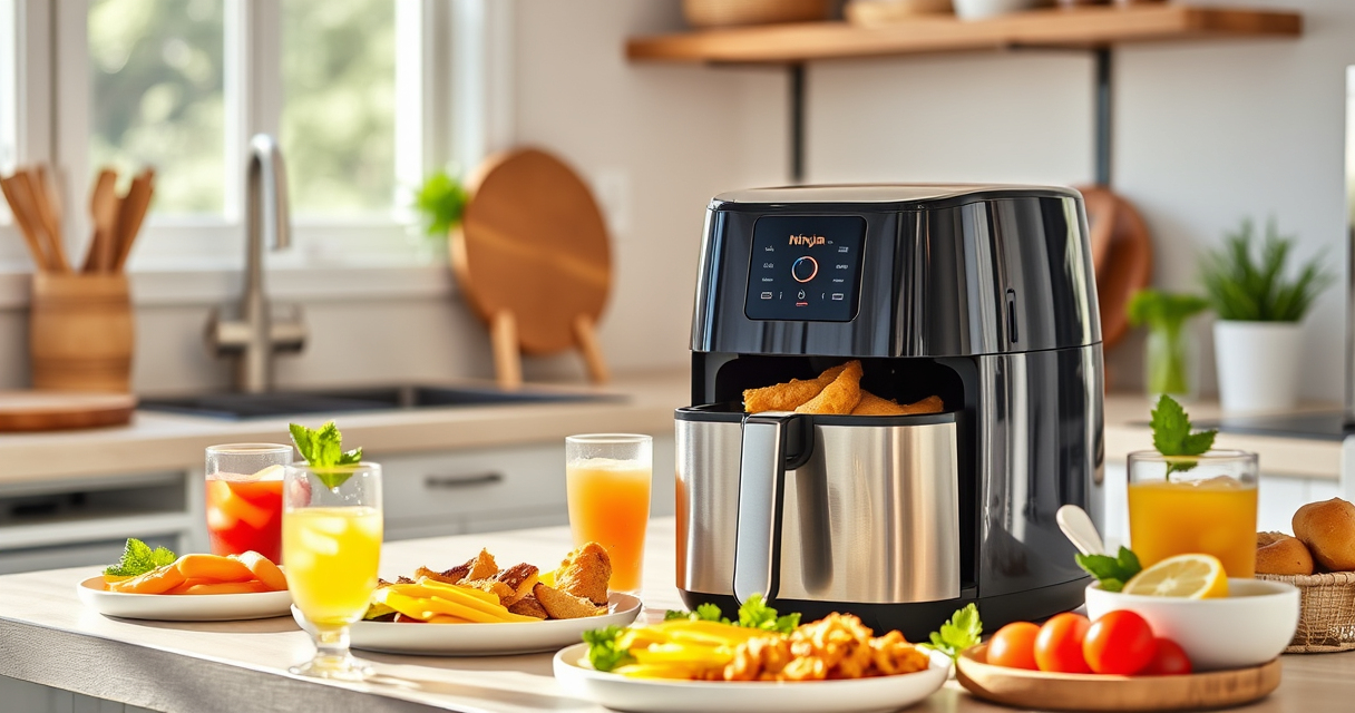 Summer Grilled Veggie Wraps with Ninja Crispi 4-in-1 Glass Air Fryer