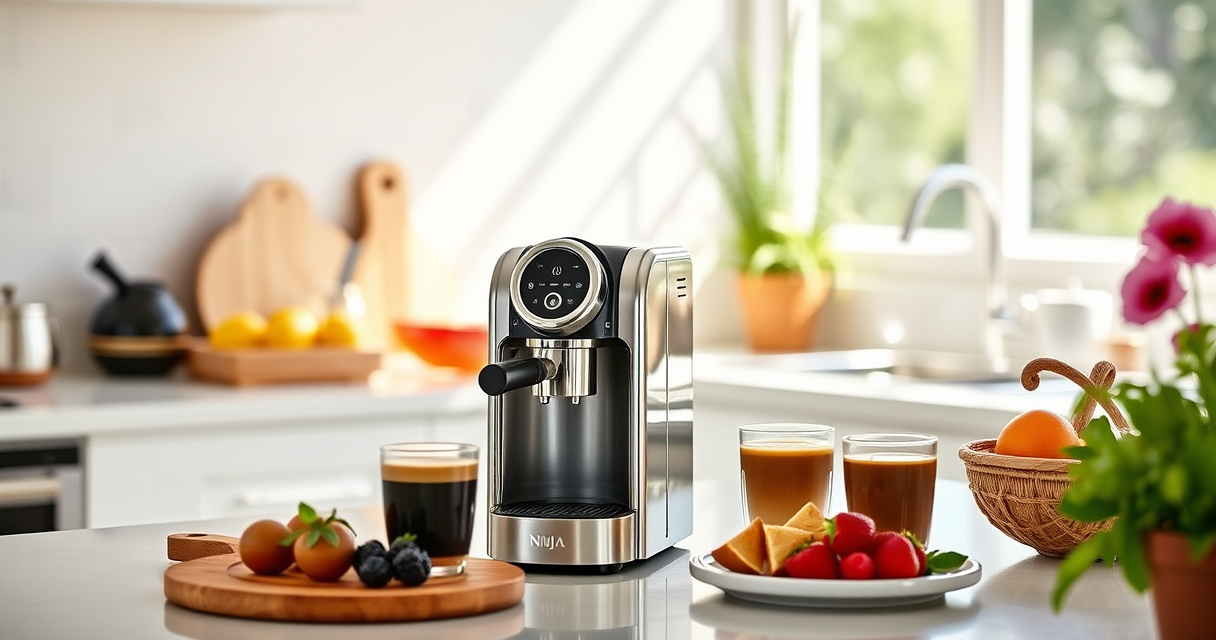Summer Iced Coffee Delight with Ninja Luxe™ Café Mini