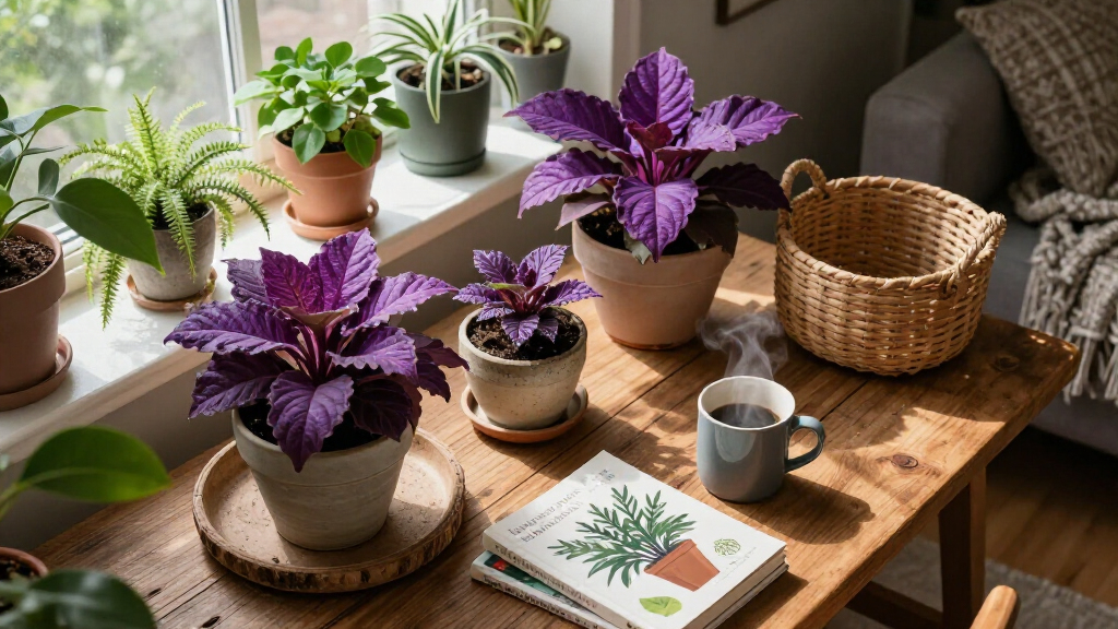 6 Purple Houseplants That Add Instant Drama To Your Home – And They're Low Maintenance, Too!