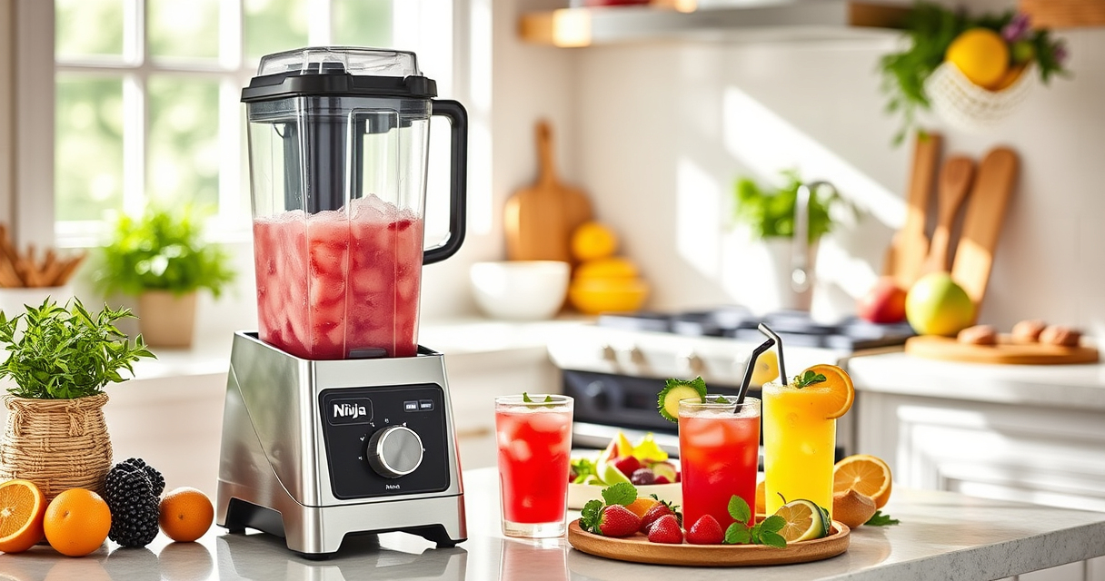 Beat the Summer Heat with the Ninja SLUSHi Frozen Drink Maker