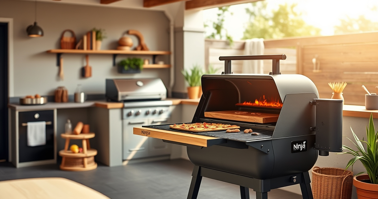 Enhance Your Summer Grilling with Ninja Outdoor Woodfire Pro XL Accessories