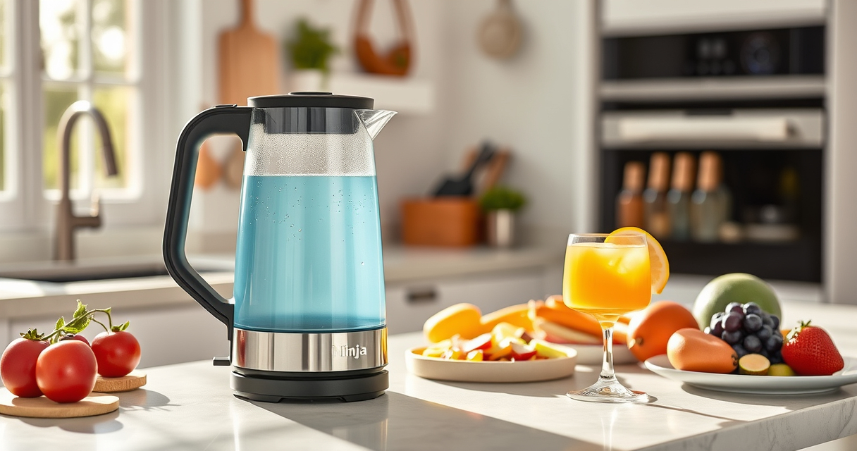 Host Effortless Summer Pool Parties with Ninja KT200BL Electric Kettle
