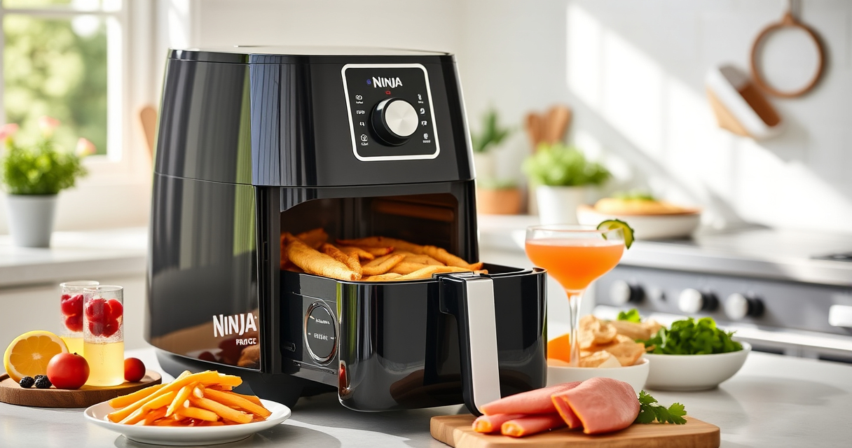 Ninja Crispi Pro 6-in-1 Glass Air Fryer: Perfect Summer Cooking Companion