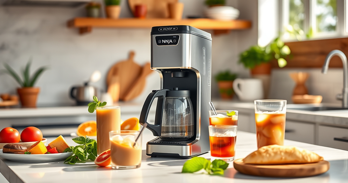 Ninja Hot & Iced XL Coffee Maker: Perfect for Summer Evenings Outdoors