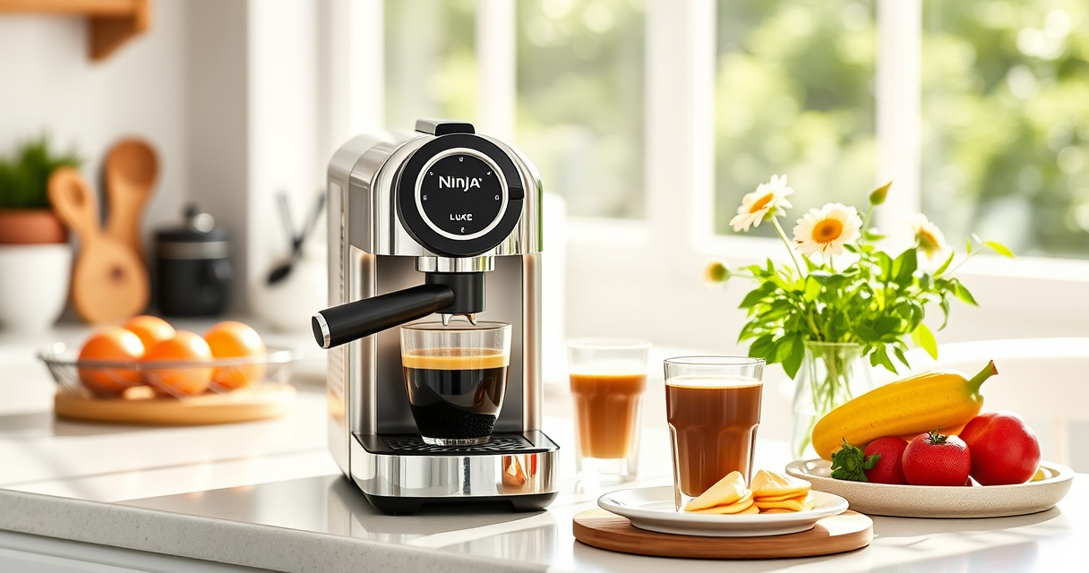 Ninja Luxe Café Mini: Perfect Summer Coffee Moments at Home