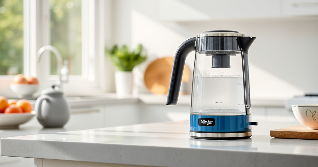 Stay Cool and Brew Perfectly with the Ninja KT200BL Electric Kettle