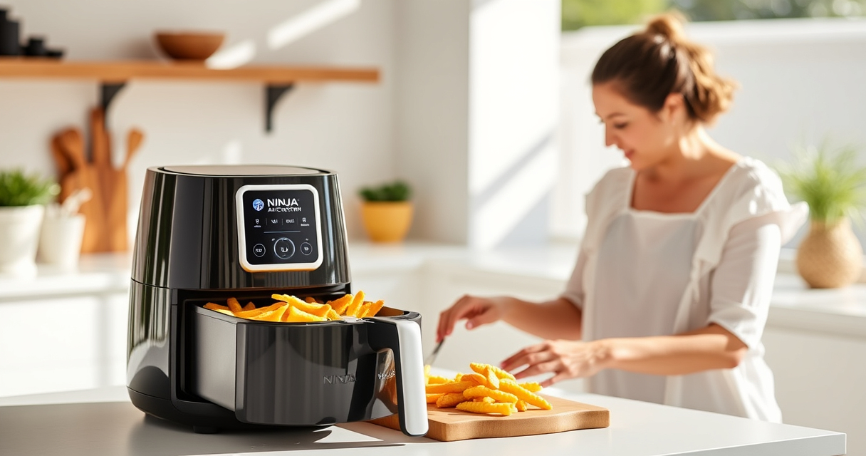 Summer-Ready Ninja Air Fryer 4 Qt: Perfect for Outdoor Eats