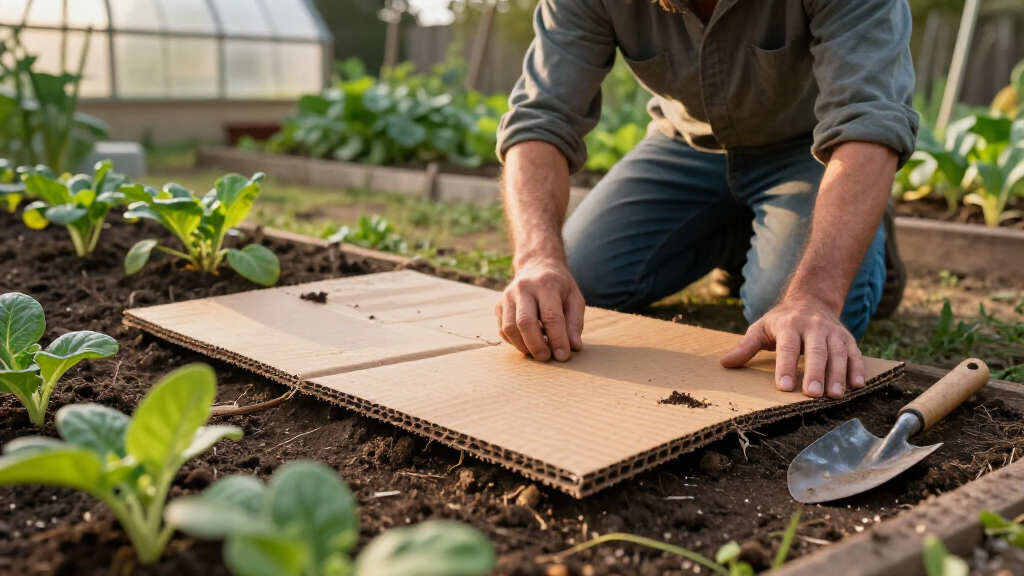5 Clever Ways To Use Cardboard In Your Garden