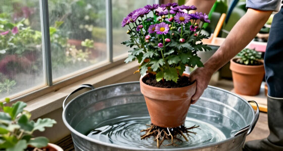 Are Your Mums Dropping Buds Before They Flower? Try This Easy “Bottoms Up” Trick To Save Your Fall Blooms