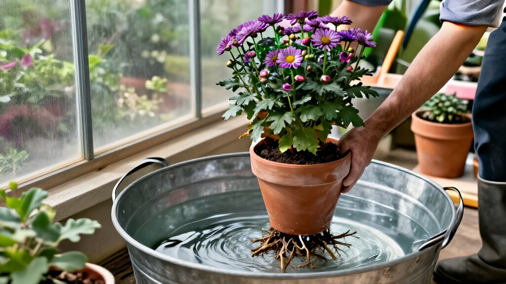 Are Your Mums Dropping Buds Before They Flower? Try This Easy “Bottoms Up” Trick To Save Your Fall Blooms