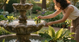 Goldie Hawn’s Fountain Is Surrounded By Plants – And It’s A Masterclass In Planting Around Water