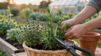 How To Harvest Herbs For Winter Cooking Before The First Frost