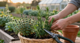 How To Harvest Herbs For Winter Cooking Before The First Frost