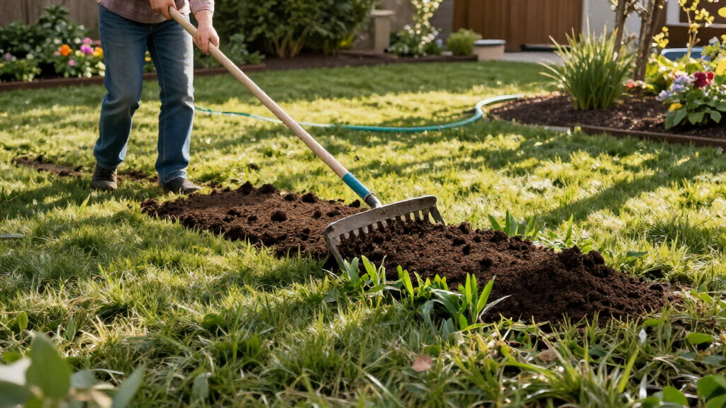 I Just Found The Easiest Way To Spread Topsoil On A Lawn – It’s A Simple, Time-saving Tool