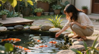 Jennifer Aniston’s Koi Pond Is The Dreamy Garden Luxury You Can Copy On A Small Scale – Fish Optional