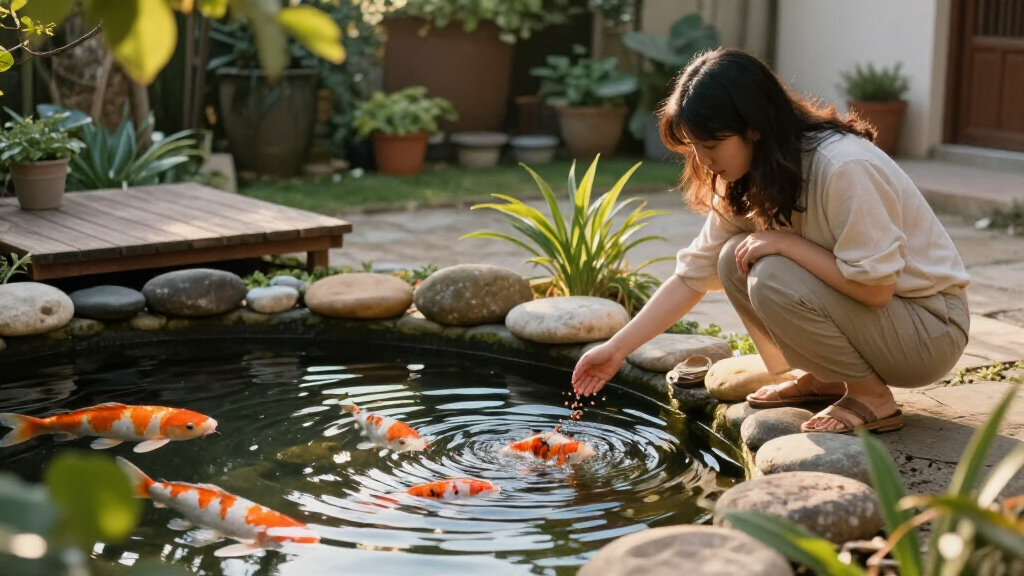 Jennifer Aniston’s Koi Pond Is The Dreamy Garden Luxury You Can Copy On A Small Scale – Fish Optional