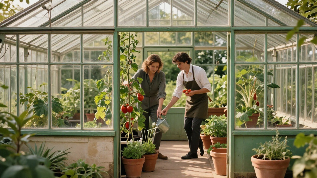 Victoria And David Beckham Have The Classic Greenhouse Of Our Dreams – And You Can Get The Look For Less