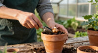 When Planting Bulbs In Pots I Could Never Be Without This Small Tool – It Even Makes Spring Seed Sowing Easier