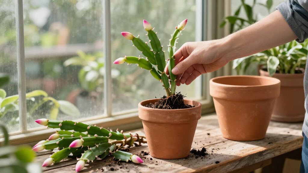 When To Repot A Christmas Cactus – Repotting Too Soon Could Spoil This Year’s Flowers