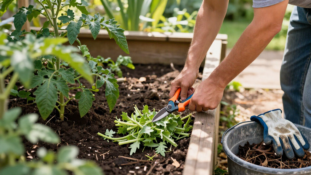 Why You Should Chop And Drop – The Quickest Way To Mulch Beds And Feed Your Soil